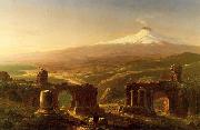 Thomas Cole Mount Etna from Taormina china oil painting artist
